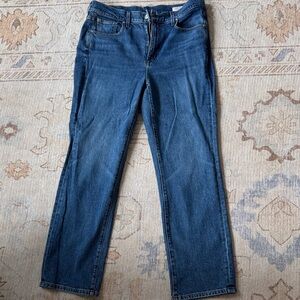 AYR Women's Straight Leg Jeans - Blue The Lala Style 32